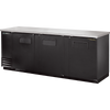 True TBB-4-HC Solid Swing Door Back Bar Cooler with Hydrocarbon Refrigerant