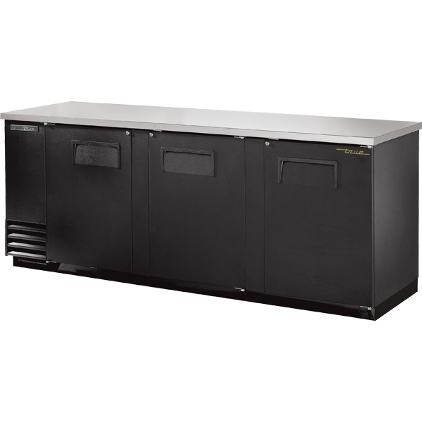 True TBB-4-HC Solid Swing Door Back Bar Cooler with Hydrocarbon Refrigerant