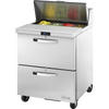True TSSU-27-08D-2-HC~SPEC3 Drawered Sandwich/Salad Unit with Hydrocarbon Refrigerant~Spec Package 3