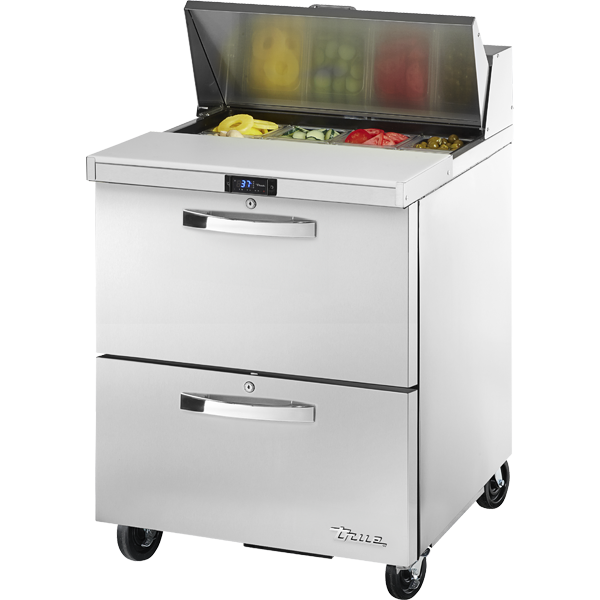 True TSSU-27-08D-2-HC~SPEC3 Drawered Sandwich/Salad Unit with Hydrocarbon Refrigerant~Spec Package 3