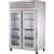 True STR2H-2G Reach-In Glass Swing Door Heated Cabinet
