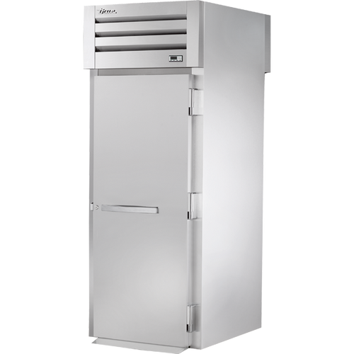 True STR1HRT-1S-1S Roll-Thru Solid Swing Door Heated Cabinet