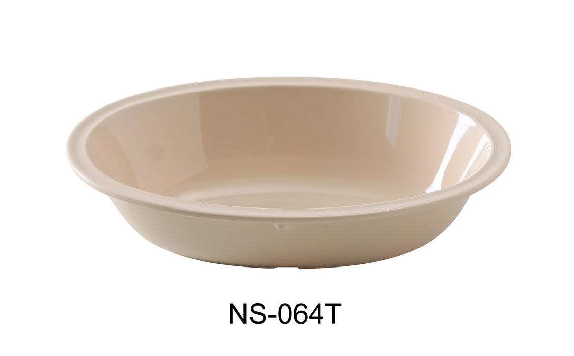 Yanco Nessico NS-064T Oval Bowl, Melamine, Pack of 24 (2 Dz)