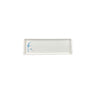 Thunder Group Melamine Asian 13 1/2" X 4 1/2" SANDWICH TRAY, BLUE BAMBOO,1 doz