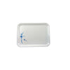 Thunder Group Melamine Asian 15 1/4" X 11 1/2" TRAY (M), BLUE BAMBOO,1 doz