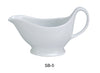 Yanco SB-5 Sauce Boat, , Color: White, Material: China, Pack of 36