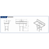 GSW 1 Compartment Sink - 2 Drain Boards