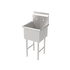 GSW 1 Compartment Sink - No Drain Board