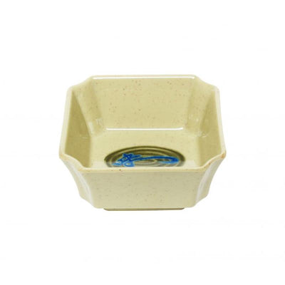 Thunder Group Melamine Asian 4 OZ, 3 1/8" SQUARE BOWL, WEI , 1 doz