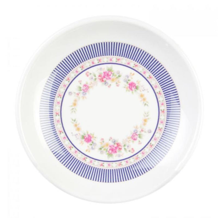 Thunder Group Melamine Asian 4 OZ ,4 1/2" PLATE, ROSE, 1 doz