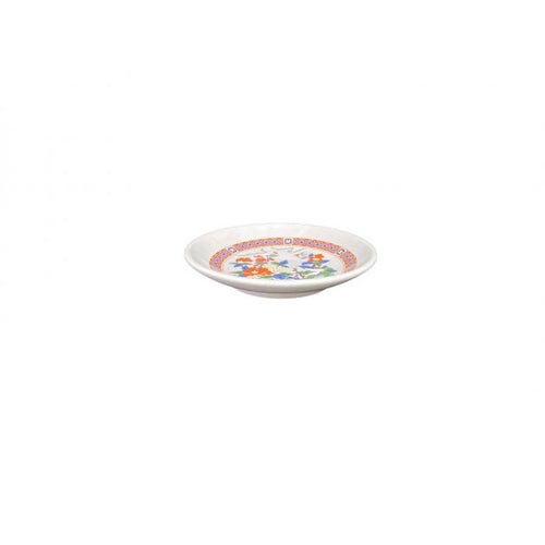 Thunder Group Melamine Asian 4 OZ ,4 1/2" PLATE, PEACOCK, 1 doz
