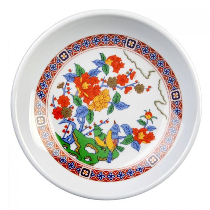 Thunder Group Melamine Asian 39 OZ, 7" RICE BOWL, PEACOCK, 1 doz