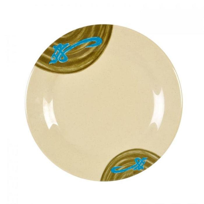 Thunder Group Melamine Asian 6 7/8" PLATE, WEI , 1 doz