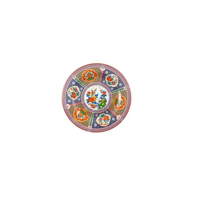 Thunder Group Melamine Asian 6 7/8" PLATE, PEACOCK, 1 doz