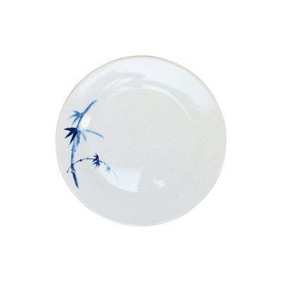 Thunder Group Melamine Asian 7 7/8" PLATE, BLUE BAMBOO,1 doz