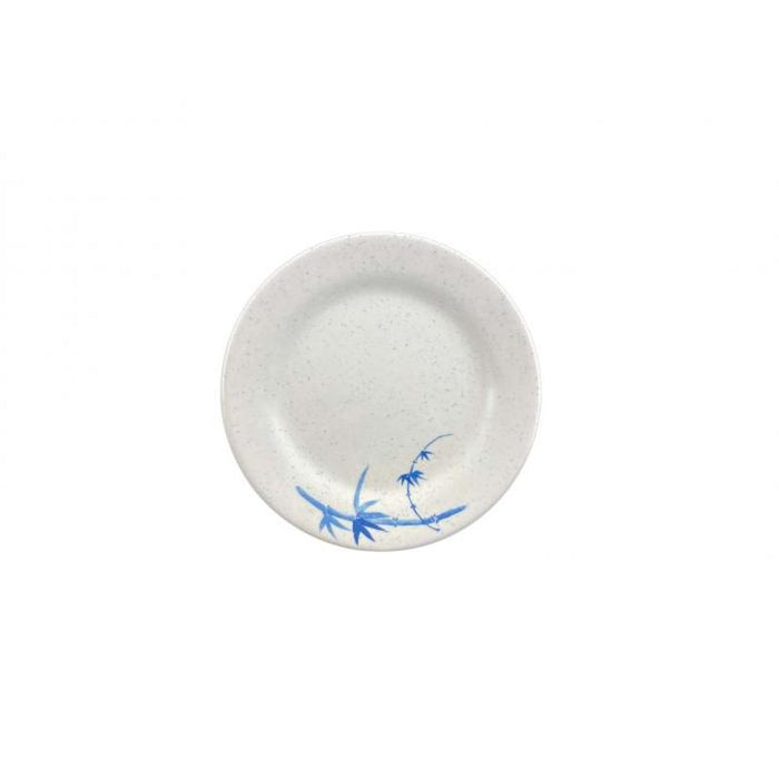 Thunder Group Melamine Asian 7 7/8" PLATE, BLUE BAMBOO,1 doz