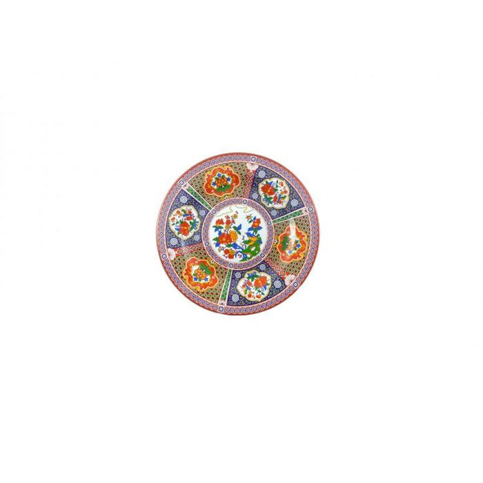 Thunder Group Melamine Asian 7 7/8" PLATE, PEACOCK, 1 doz