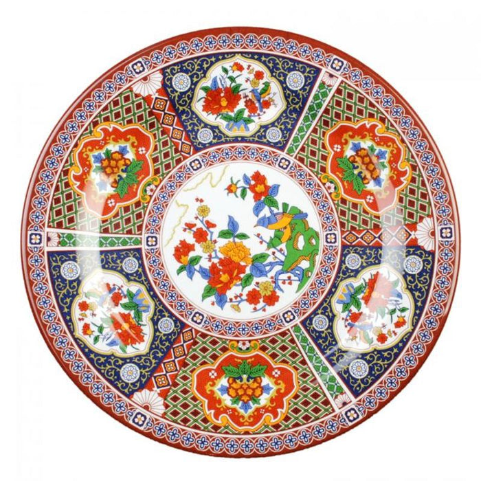 Thunder Group Melamine Asian 6" PLATE, PEACOCK, 1 doz