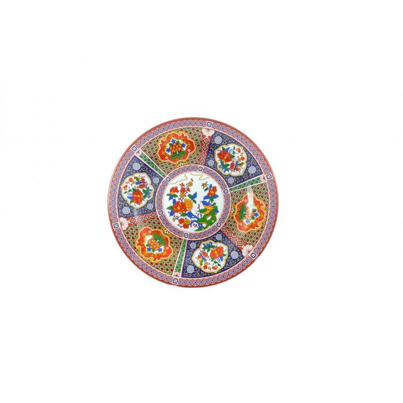 Thunder Group Melamine Asian 9 1/8" PLATE, PEACOCK, 1 doz