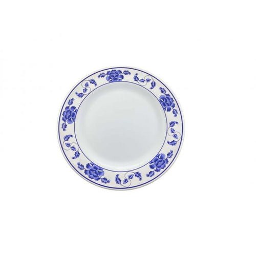 Thunder Group Melamine Asian 10 3/8" PLATE LOTUS,1 doz