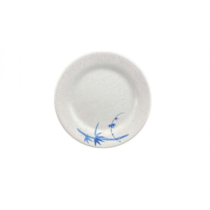 Thunder Group Melamine Asian 11 3/4" PLATE, BLUE BAMBOO,1 doz