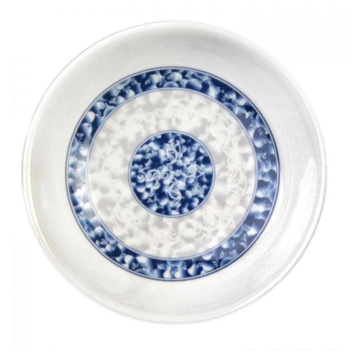 Thunder Group Melamine Asian 1 OZ, 2 3/4" SAUCE DISH, BLUE DRAGON, 5 doz