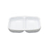 Thunder Group Melamine Asian 2 OZ, 3 3/8" X 2 3/4" TWIN SAUCE DISH, IMPERIAL,  2 doz
