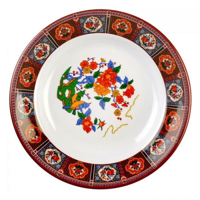 Thunder Group Melamine Asian 3 OZ, 3 7/8" SAUCE DISH, PEACOCK, 5 doz