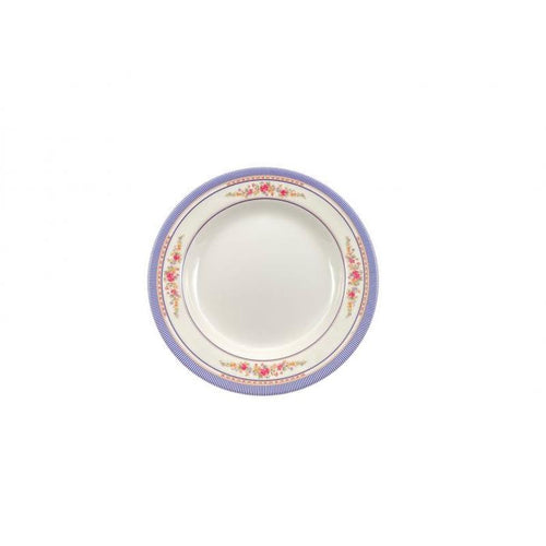 Thunder Group Melamine Asian 7 OZ, 7 7/8" SOUP PLATE, ROSE, 1 doz