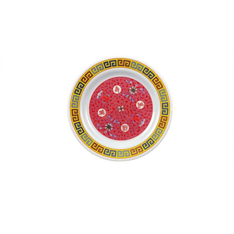 Thunder Group Melamine Asian 10 OZ, 9 1/4" SOUP PLATE, LONGEVITY, 1 doz