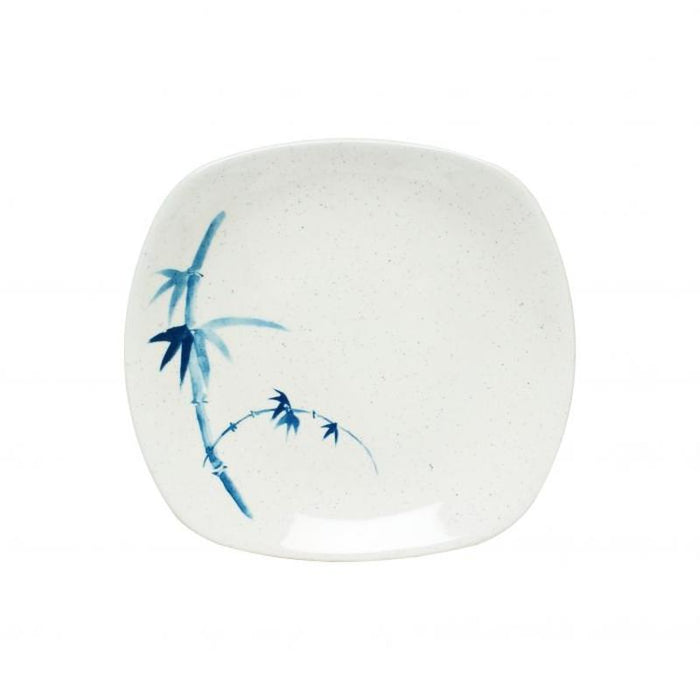 Thunder Group Melamine Asian 6" X 5 1/2" OBLONG PLATTER, BLUE BAMBOO,1 doz