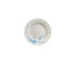 Thunder Group Melamine Asian 6" CURVED RIM PLATE, BLUE BAMBOO,1 doz