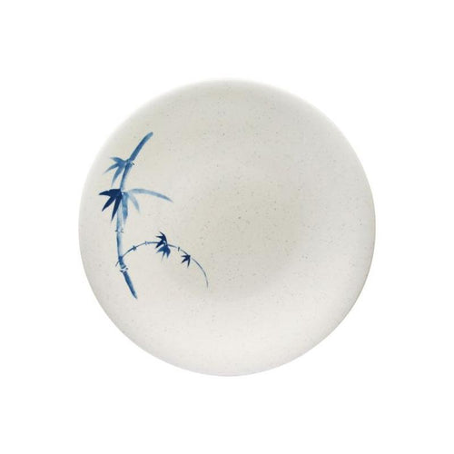 Thunder Group Melamine Asian 7 3/8" DINNER PLATE, BLUE BAMBOO,1 doz