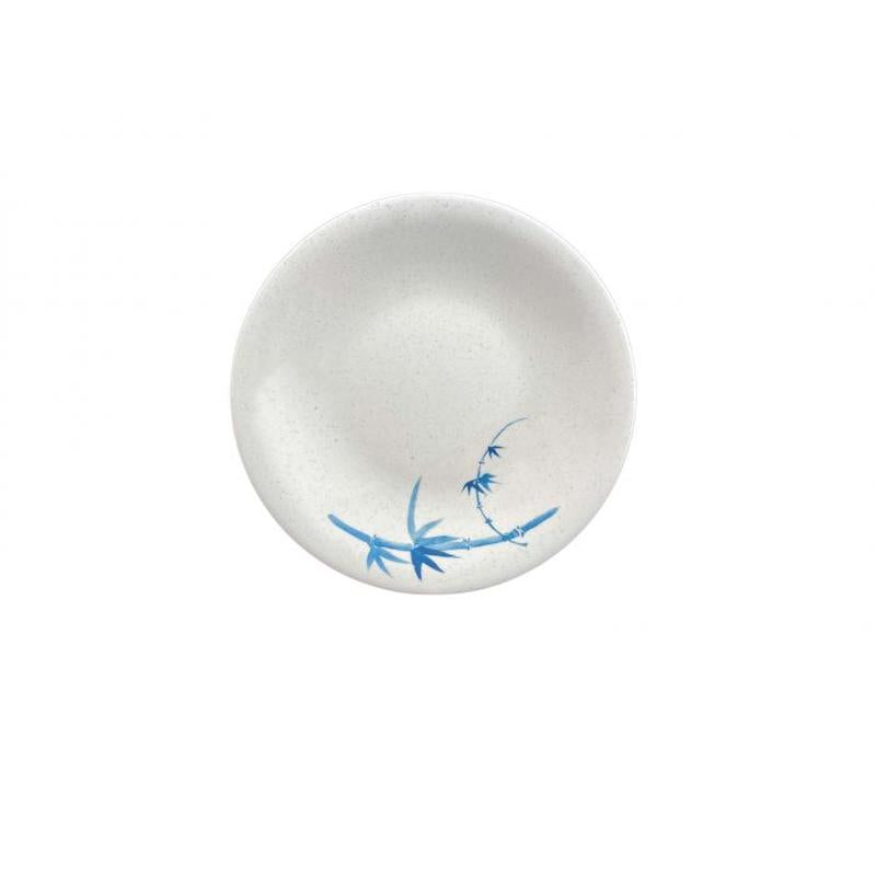 Thunder Group Melamine Asian 8 5/8" DINNER PLATE, BLUE BAMBOO,1 doz
