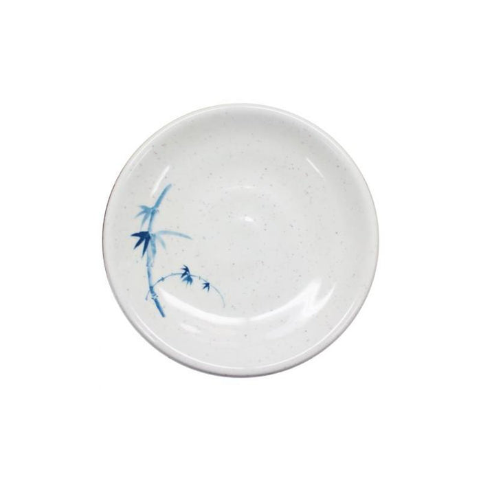 Thunder Group Melamine Asian 3 3/4" SAUCER, BLUE BAMBOO, 5 doz