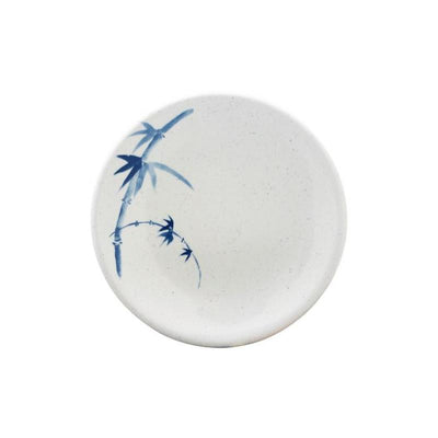 Thunder Group Melamine Asian 5 7/8" PLATE, BLUE BAMBOO,1 doz
