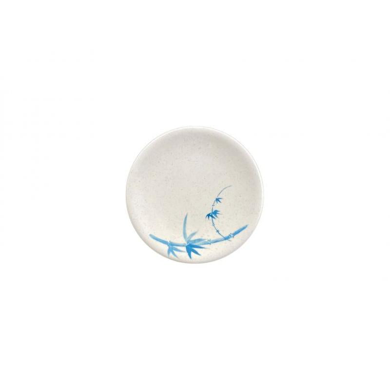 Thunder Group Melamine Asian 5 7/8" PLATE, BLUE BAMBOO,1 doz