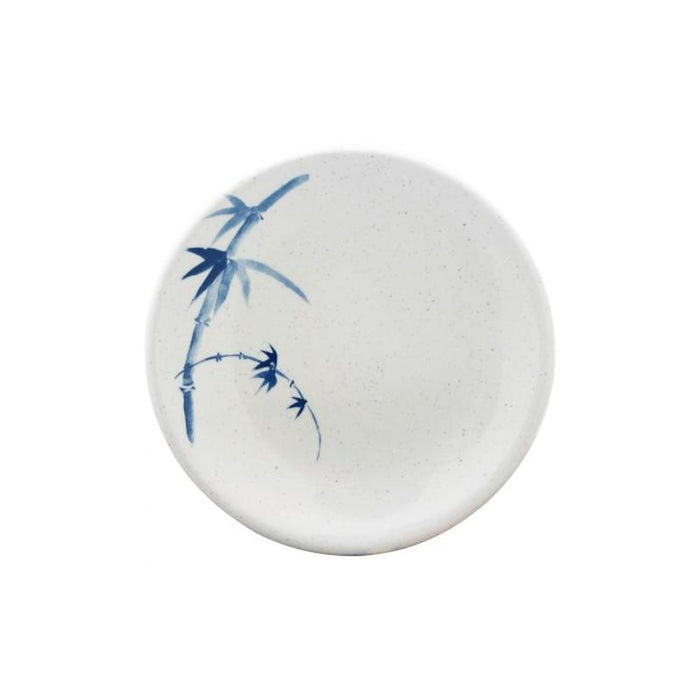 Thunder Group Melamine Asian 5 7/8" PLATE, BLUE BAMBOO,1 doz