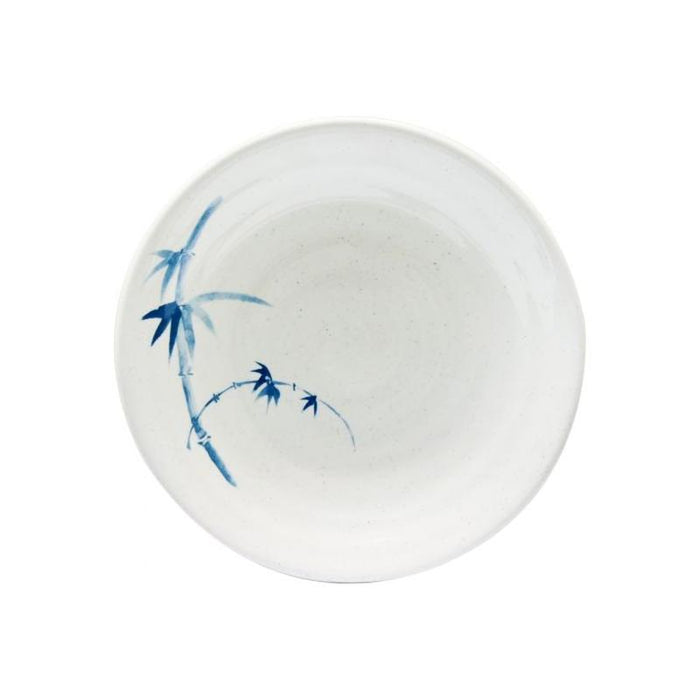 Thunder Group Melamine Asian 6 1/2" SOUP PLATE, BLUE BAMBOO,1 doz