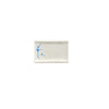 Thunder Group Melamine Asian 6 3/4" X 4 1/2" BAMBOO PLATE, BLUE BAMBOO,1 doz