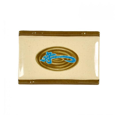 Thunder Group Melamine Asian 6 3/4" X 4 1/2" BAMBOO PLATE, WEI , 1 doz