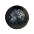 Thunder Group Melamine Asian 6" LOTUS SHAPE PLATE, TENMOKU, 1 doz