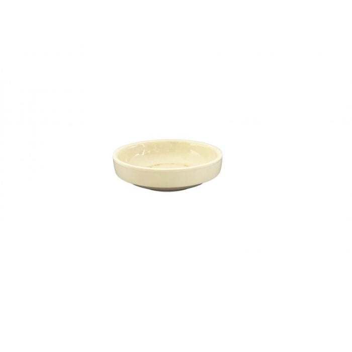 Thunder Group Melamine Asian 3 OZ, 3 1/2" BOWL (FLAT), GOLD ORCHID, 1 doz