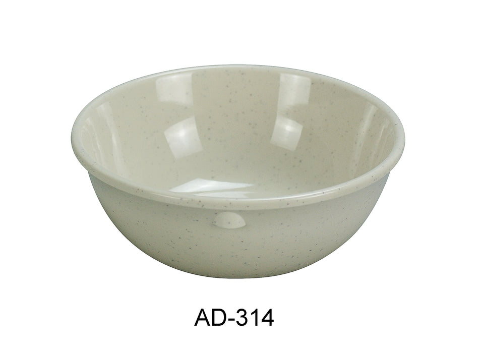 Yanco AD-314 Ardis Nappie, Shape: Round, Color: Tan, Material: Melamine, Pack of 48