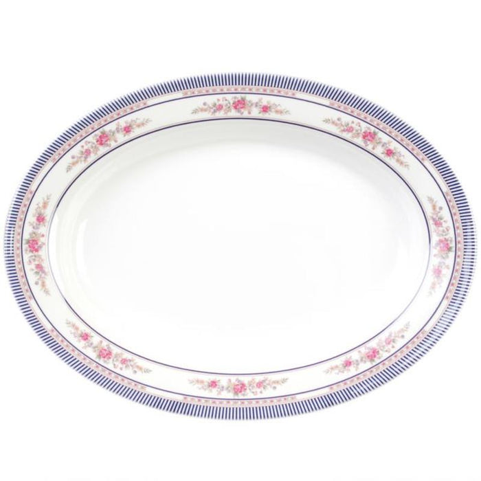 Thunder Group Melamine Asian 8" X 6" PLATTER, ROSE, 1 doz