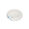 Thunder Group Melamine Asian 9 7/8" X 7 1/4" PLATTER, BLUE BAMBOO,1 doz