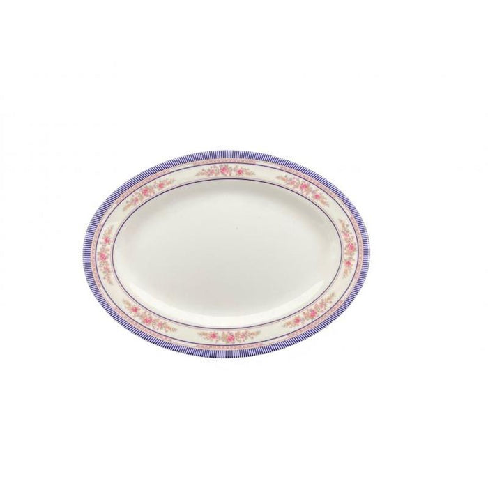 Thunder Group Melamine Asian 12" X 8 5/8" PLATTER, ROSE, 1 doz