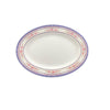 Thunder Group Melamine Asian 14" X 10" PLATTER, ROSE, 1 doz