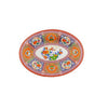 Thunder Group Melamine Asian 14" X 10" PLATTER, PEACOCK, 1 doz