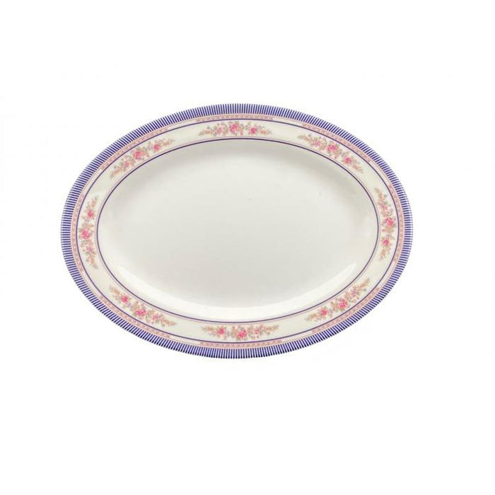 Thunder Group Melamine Asian 16" X 11 5/8" PLATTER, ROSE, 1 doz